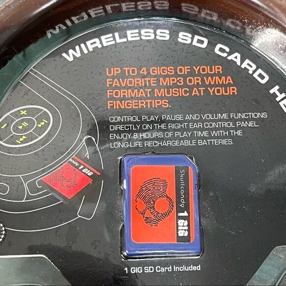 Sealed Skullcandy Wireless Headphones Double Agent - Picture 3 of 8